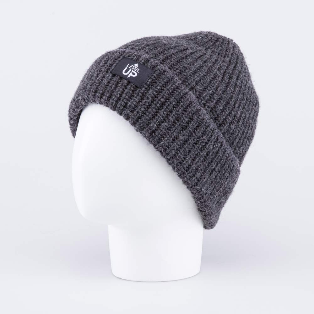 07711988-40 Темно-серая шапка на зиму для мальчика, все фото 2