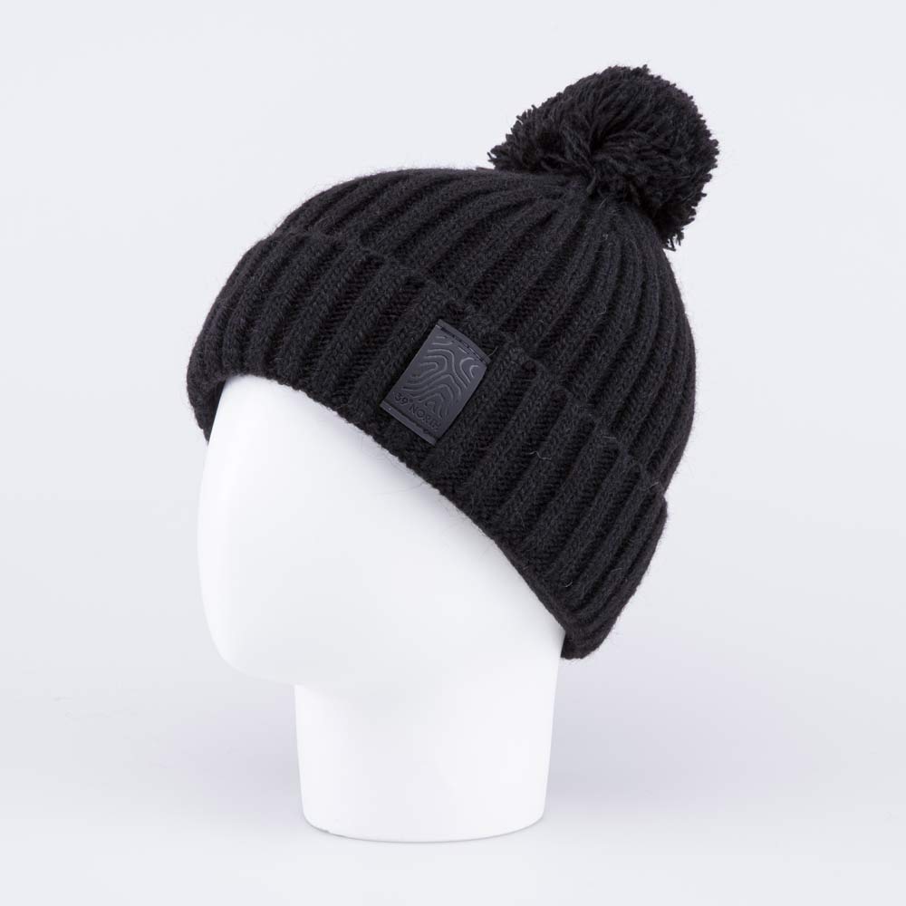 07711989-40 Черная шапка на зиму для мальчика, все фото 2