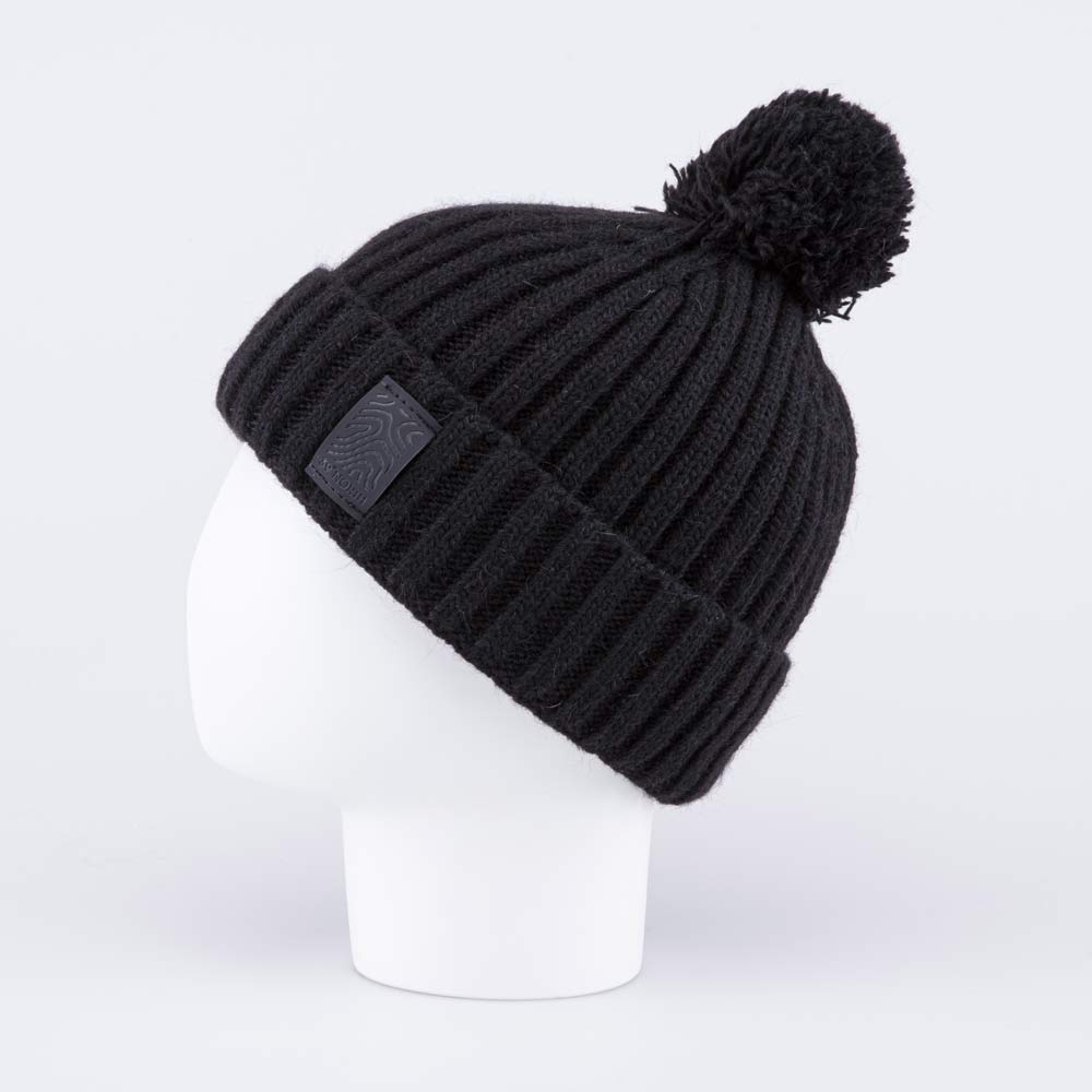 07711989-40 Черная шапка на зиму для мальчика, все фото 3