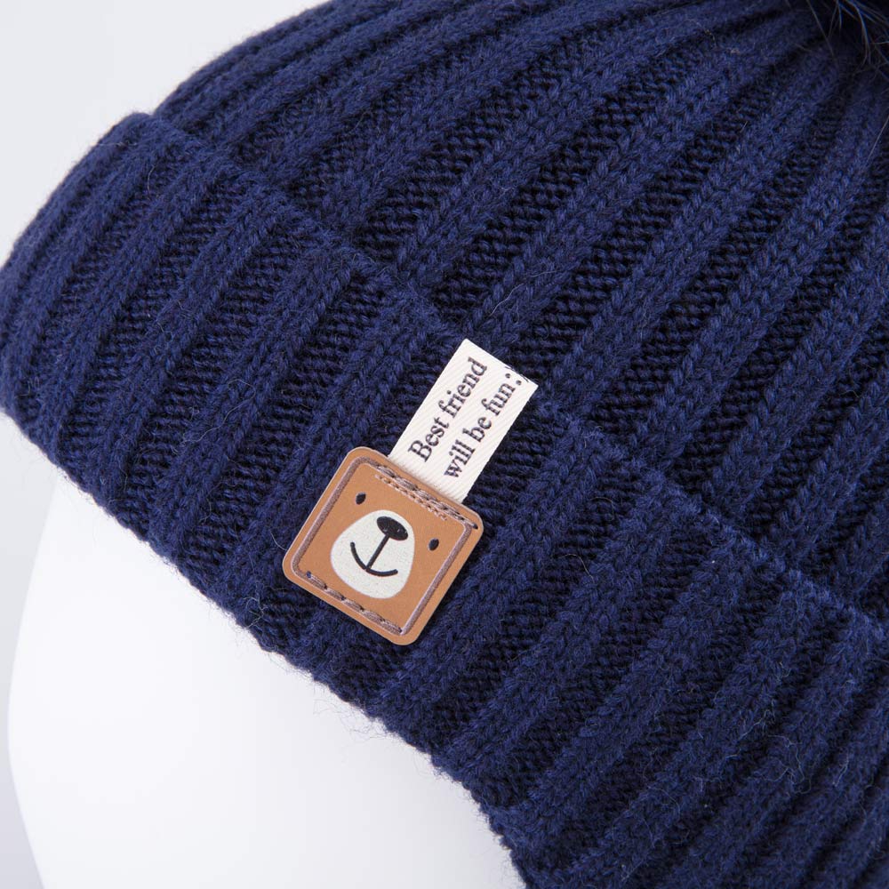07711991-40 Зимняя шапка на завязках для мальчика, все фото 4