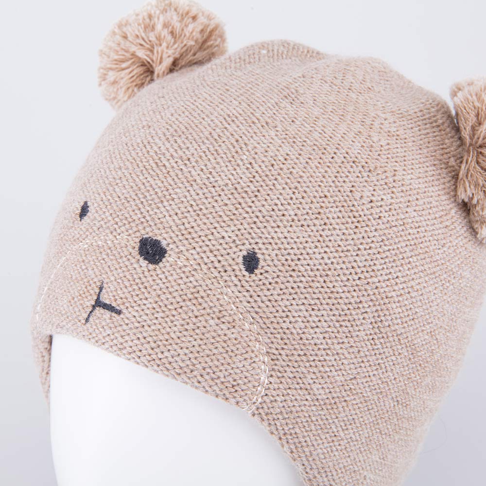 07711993-40 Зимняя шапка на завязках Мишутка для мальчика, все фото 4