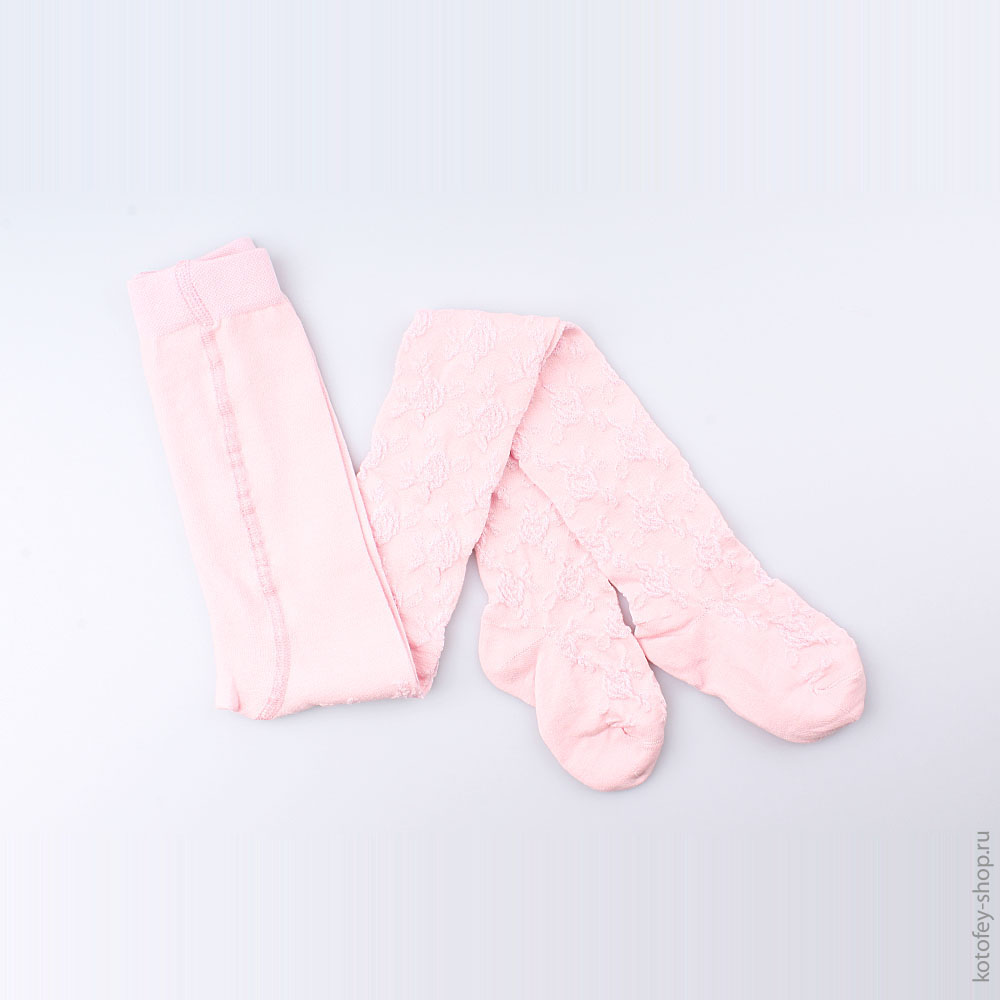 07832339-40 Колготки ажурные, розочки, розовые, все фото 1