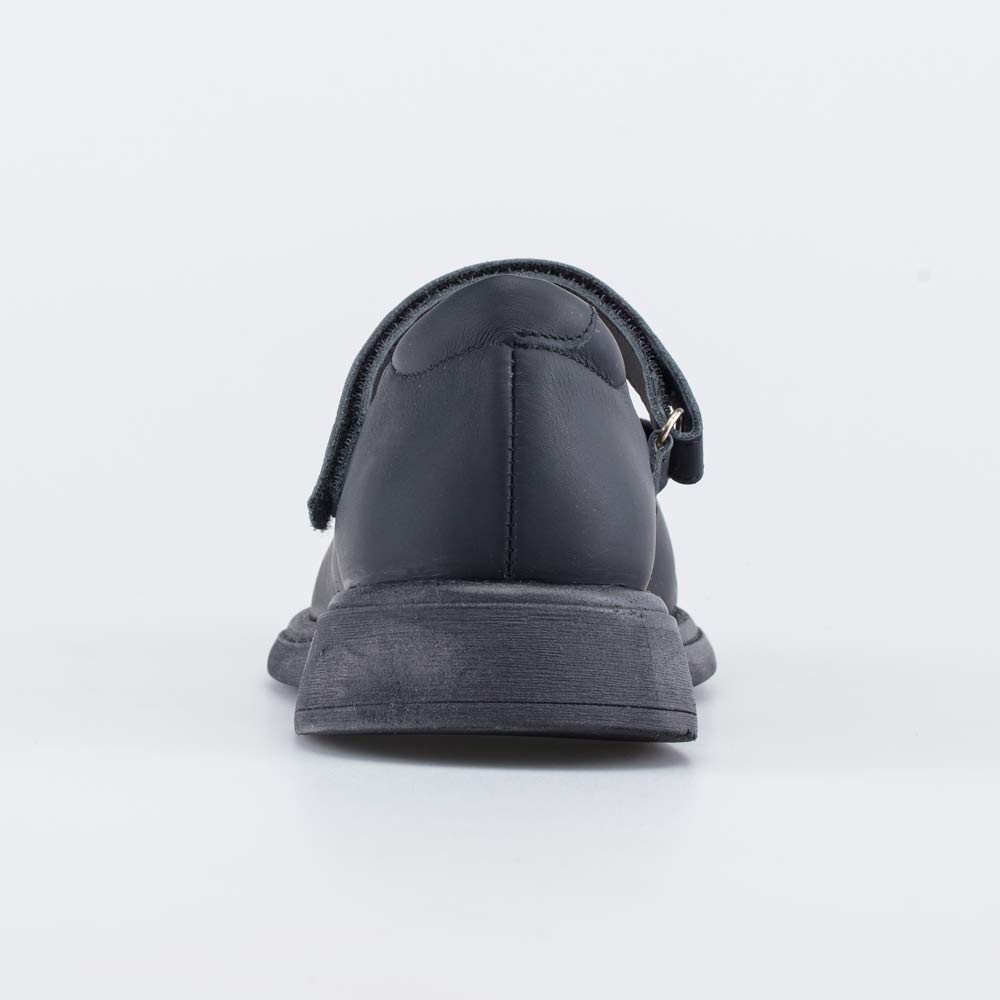 532352-21 Кожаные туфли для девочки Бант черный, все фото 5