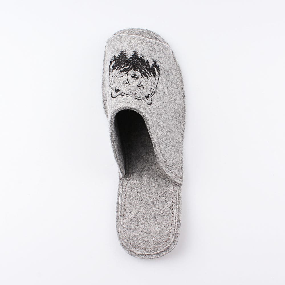 937006-01 Мужские войлочные тапочки Медведь, все фото 4