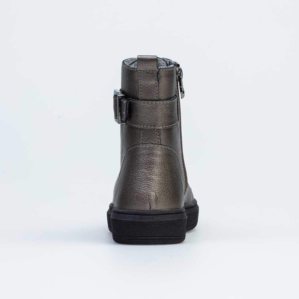 652165-34 Кожаные утепленные ботинки для девочки, все фото 5