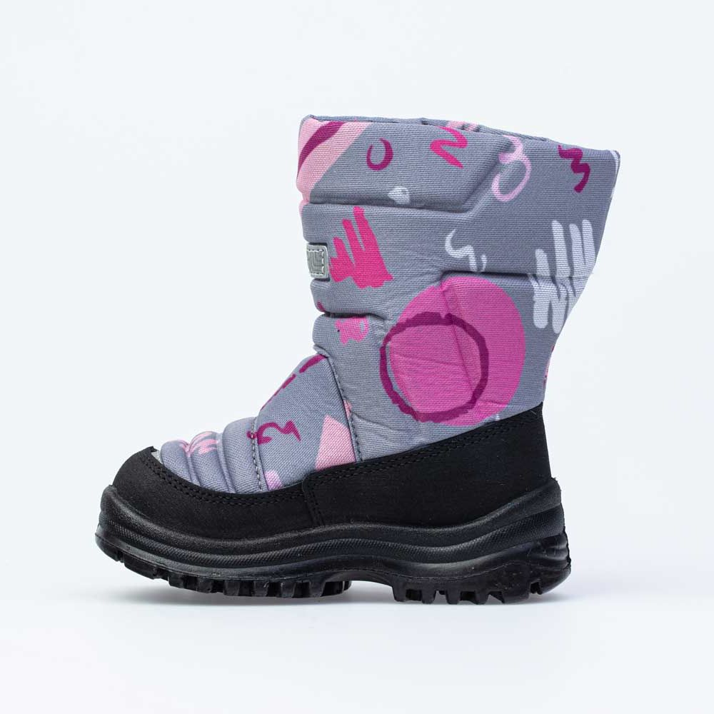 664115-44 Дутики для девочки-подростка серый, все фото 2