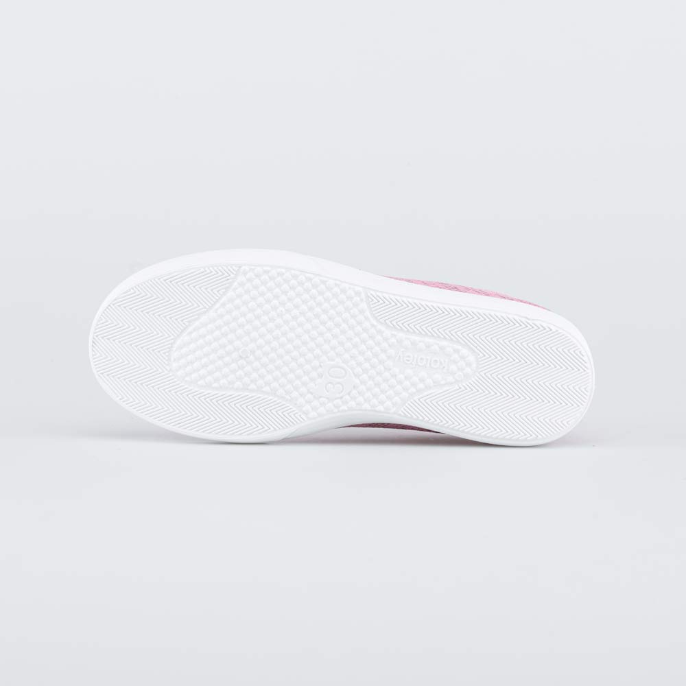 531239-11 Кеды из вязаного текстиля для девочки розовый, все фото 3