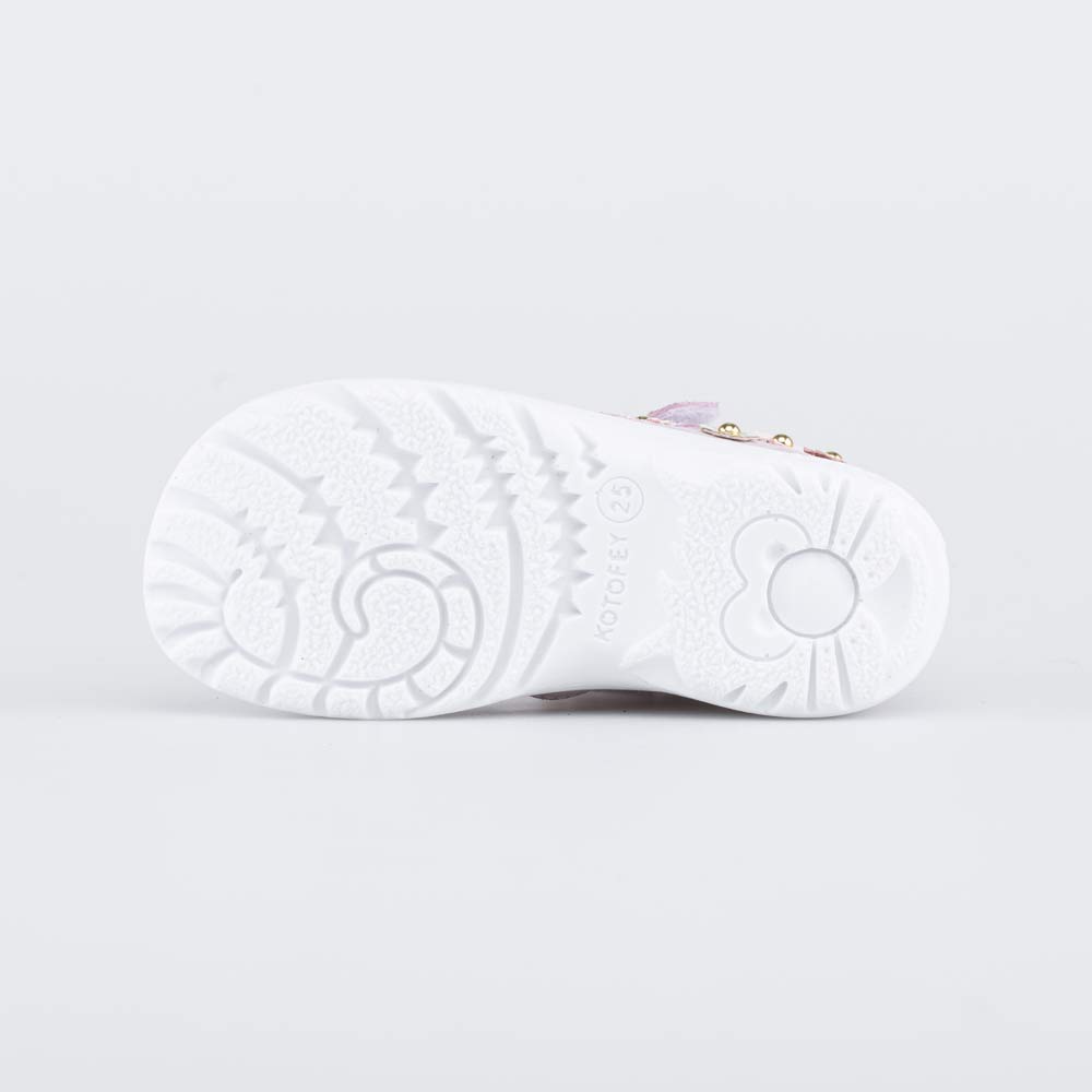 122206-22 Кожаные босоножки для девочки, все фото 3