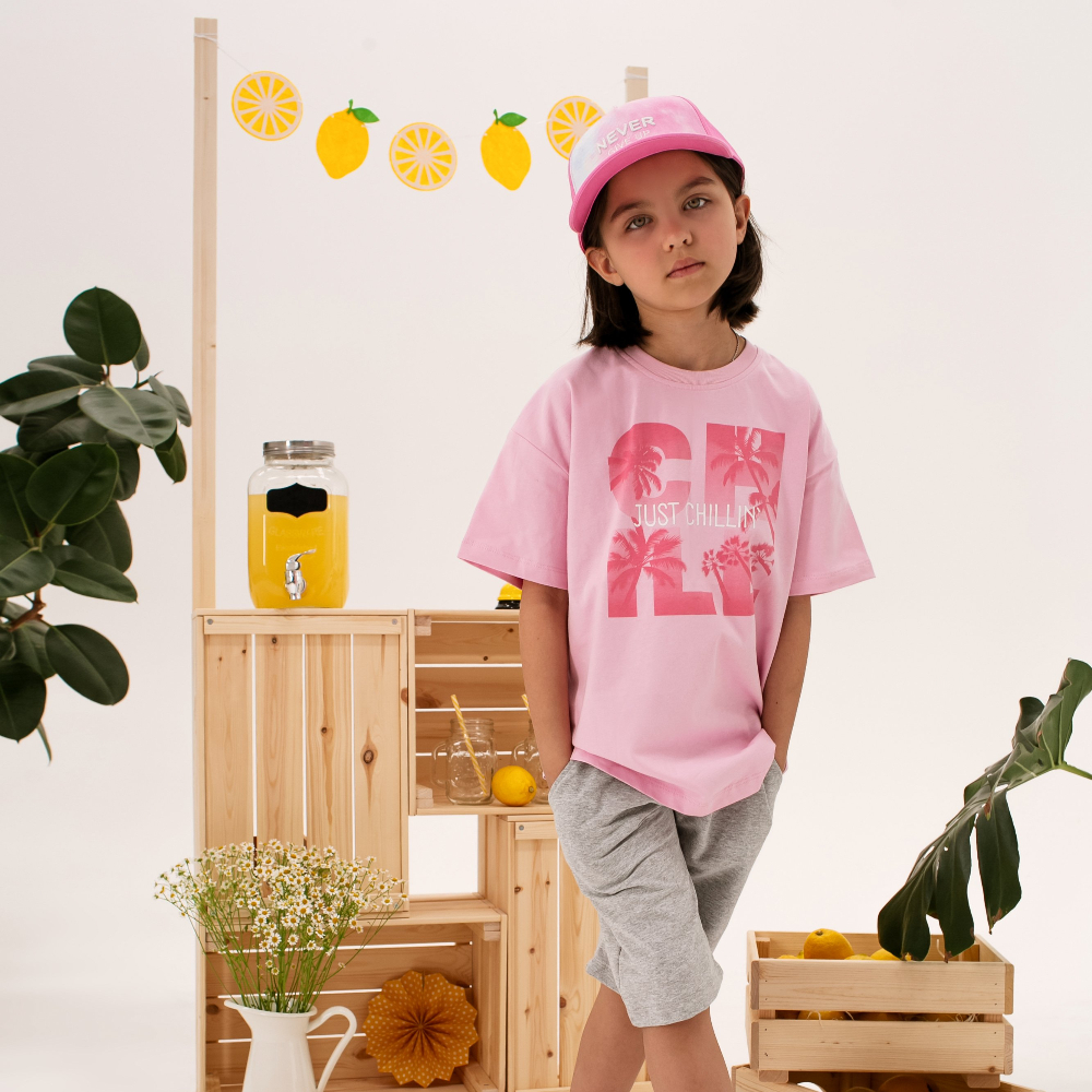 07802047-41 Розовая футболка для девочки, все фото 4