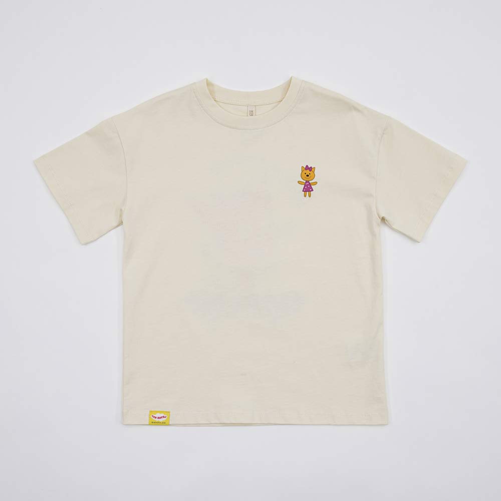 07802048-40 Футболка детская Три кота бежевый, все фото 1