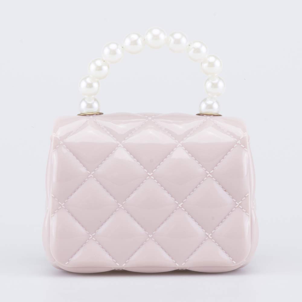 02802359-40 Мини сумка Жемчуг бежевый, все фото 3