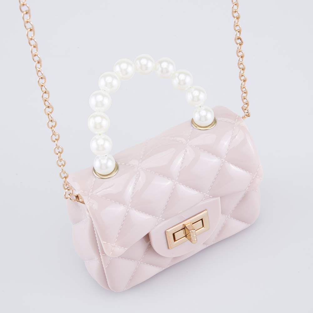 02802359-40 Мини сумка Жемчуг бежевый, все фото 5