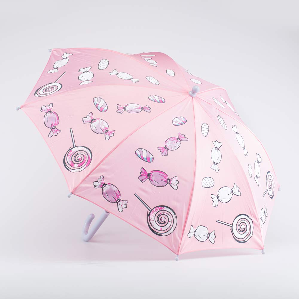 03807080-40 Зонт детский Конфетки розовый, все фото 1