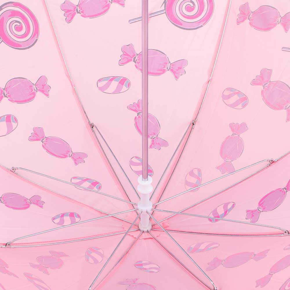 03807080-40 Зонт детский Конфетки розовый, все фото 3