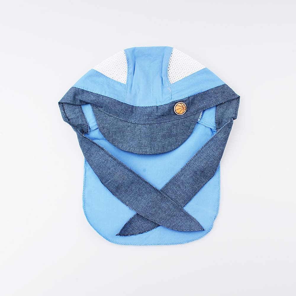 07711222-40 Бандана с козырьком для мальчика синий, все фото 1