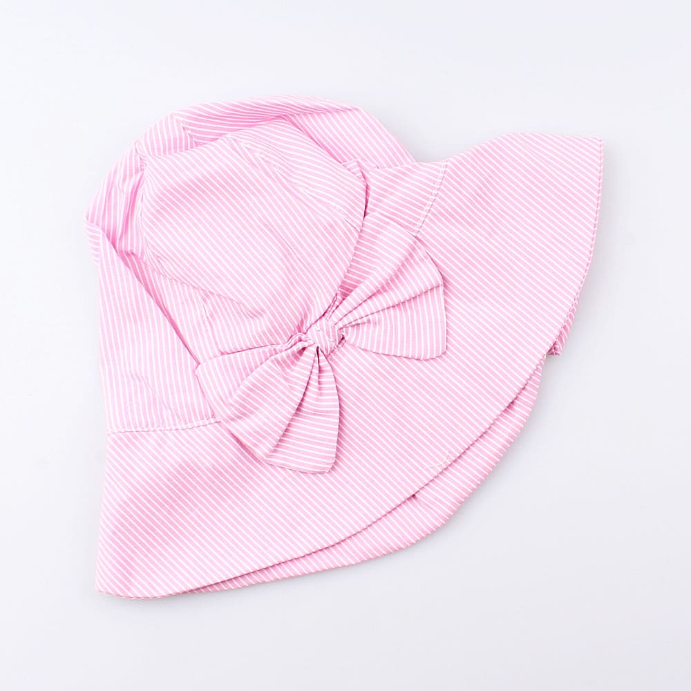 07811226-40 Панама хлопковая для девочки розовая, все фото 1