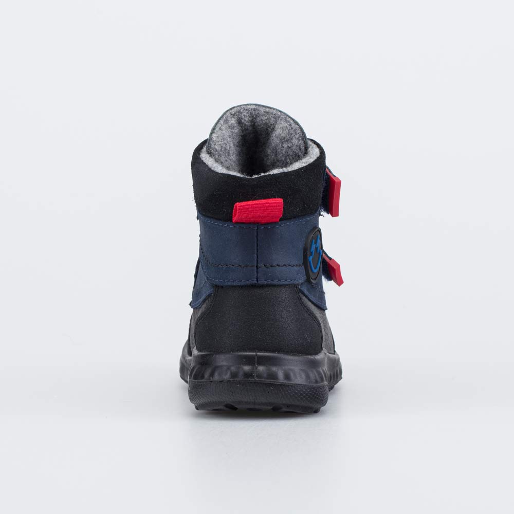 152391-32 Кожаные утепленные ботинки Смайл , все фото 5