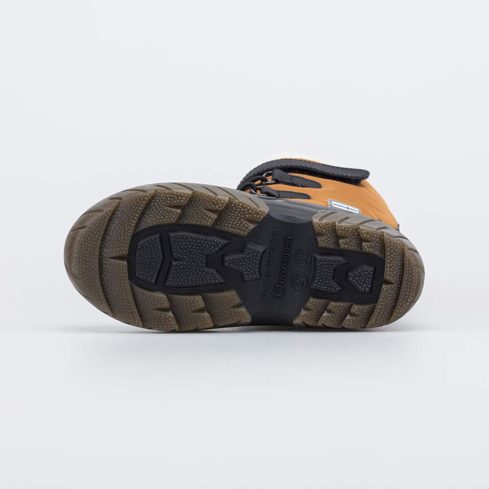 264044-42 Сноубутсы для мальчика Горчичный , все фото 3