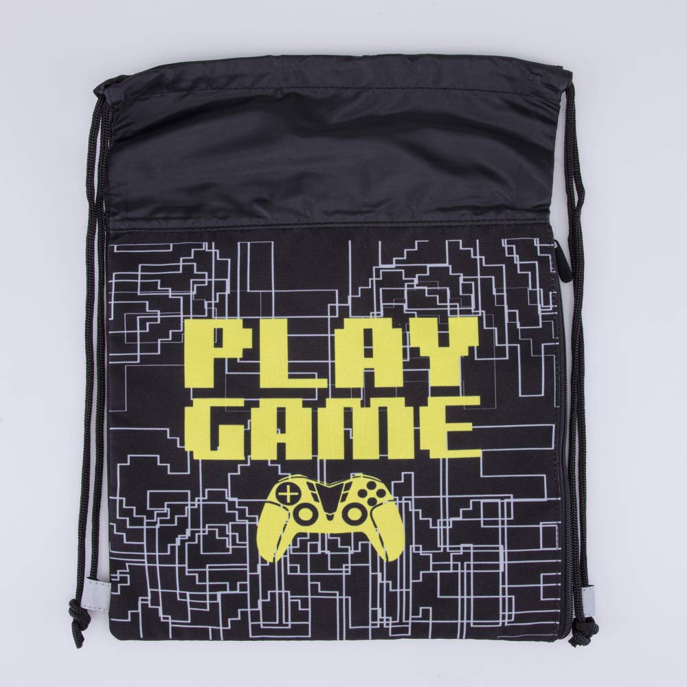 02708232-40 Мешок для обуви черно-желтый, все фото 1