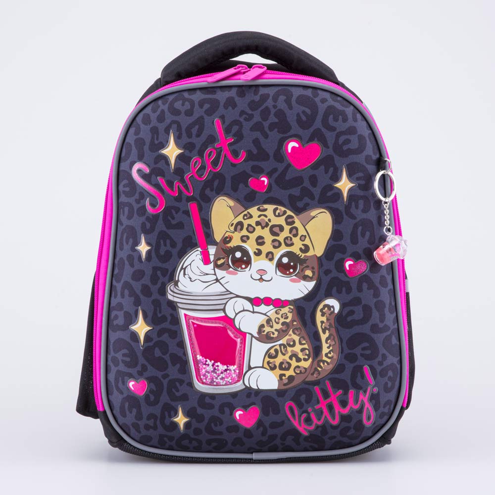 02804380-40 Рюкзак школьный Леопард КК, все фото 1