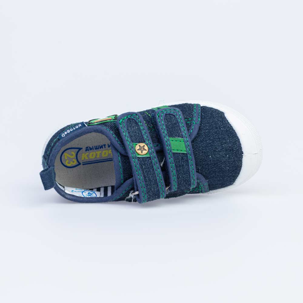 331153-11 Кеды из джинсовой ткани, все фото 4