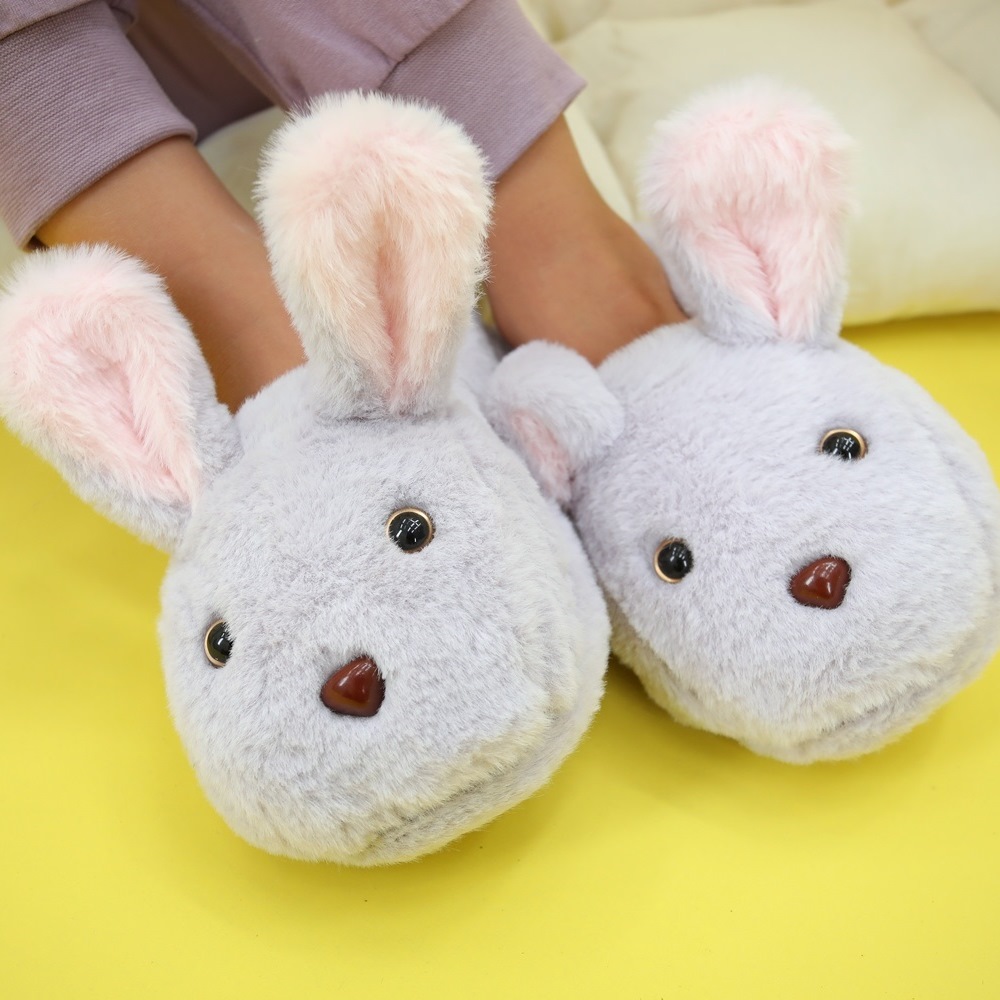 331305-11 Пушистые тапочки Маленький зайка, все фото 6