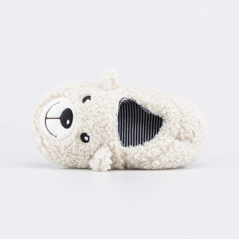 331306-11 Пушистые тапочки Белый Мишка, все фото 4