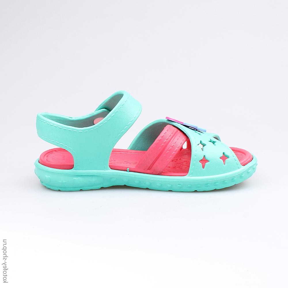 325033-01 Пляжная обувь бирюзовая, все фото 2