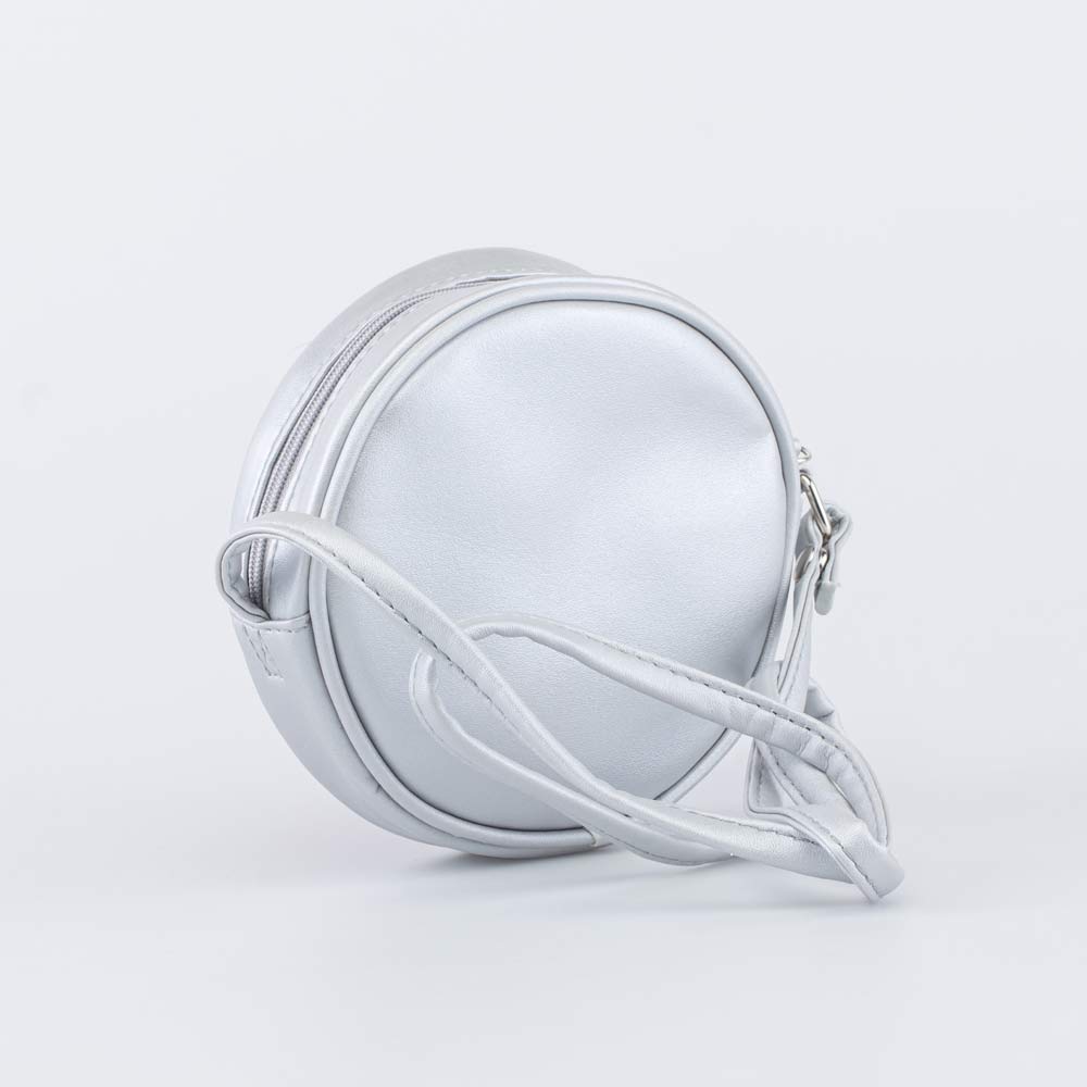 02802213-40 Cумка детская Пончик серебристый, все фото 3