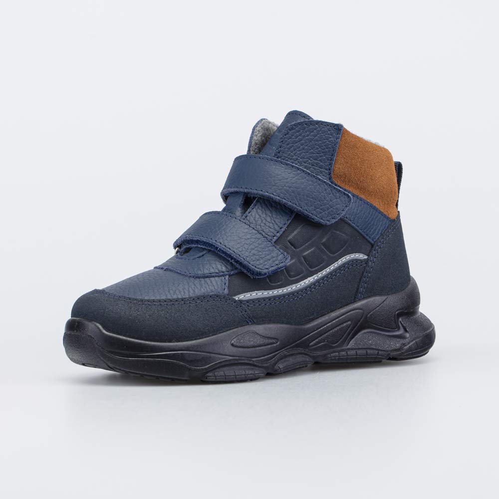 552323-34 Ботинки утепленные для мальчика	, все фото 1