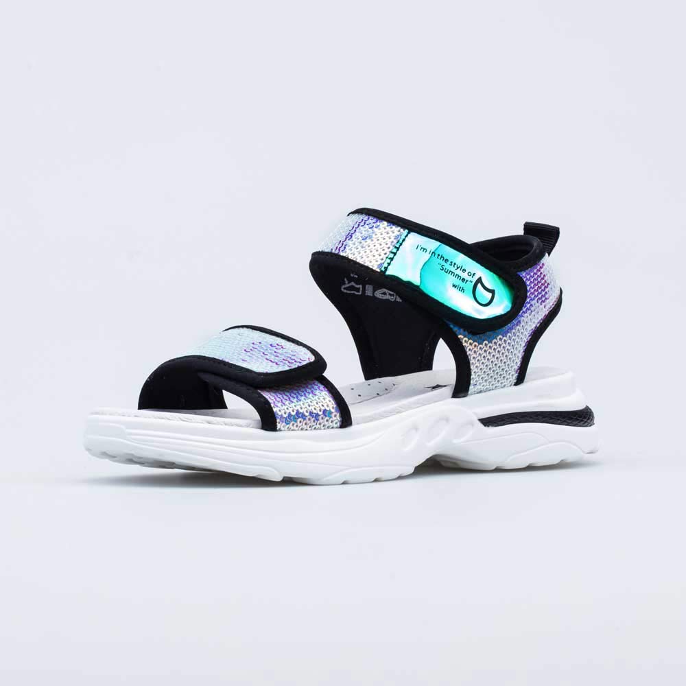 421080-71 Босоножки на липучках для девочки, все фото 1