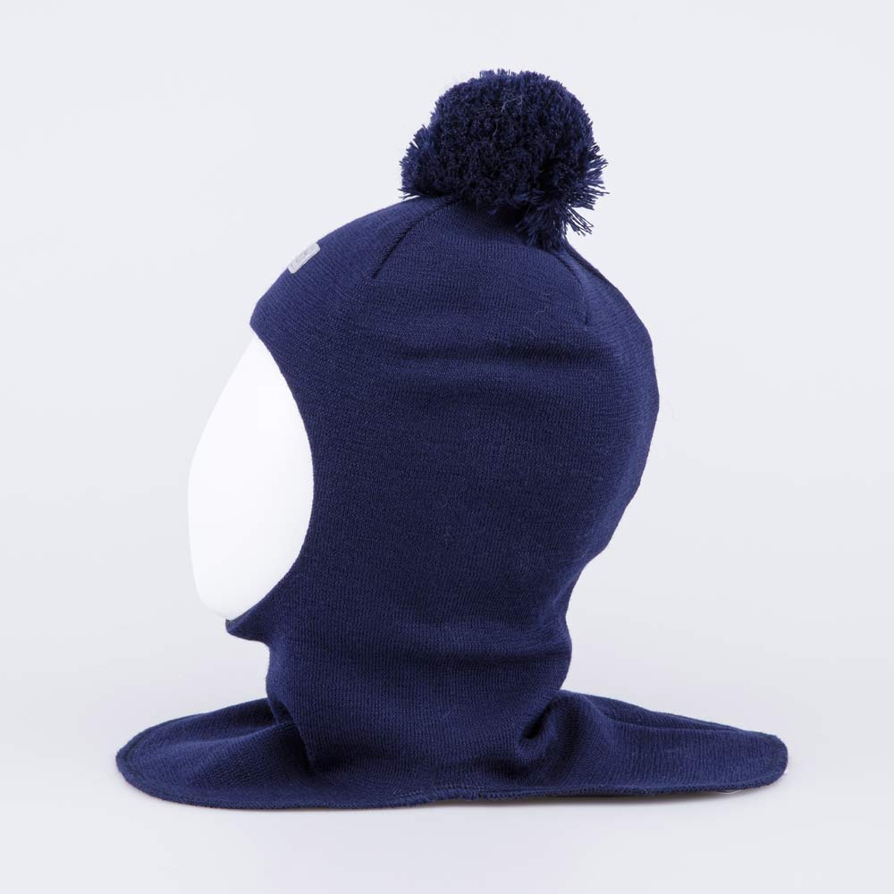 07721230-40 Зимняя шапка-шлем для мальчика синий, все фото 3
