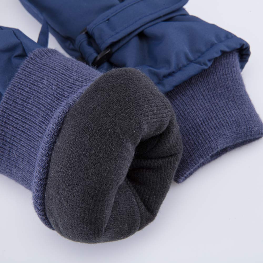 07721267-40 Детские варежки для мальчика синий, все фото 4