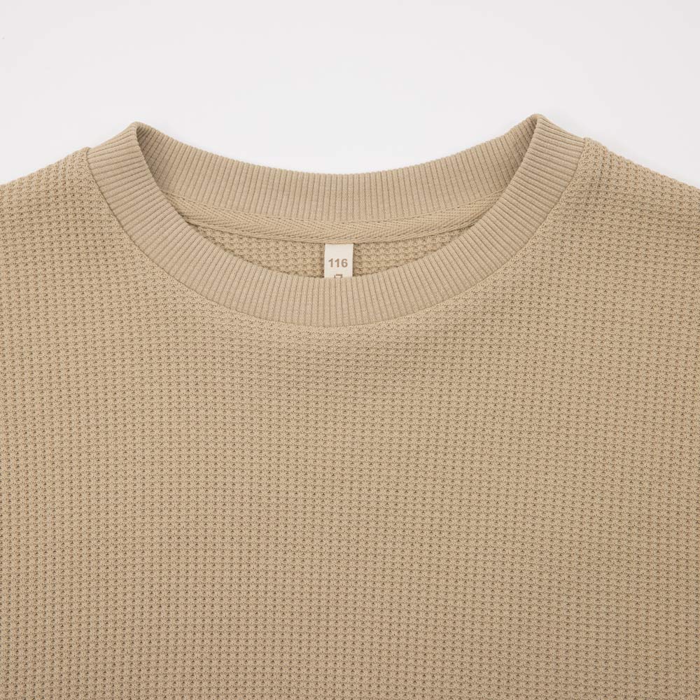 07764100-40 Костюм свитшот + брюки-джоггеры бежевый, все фото 3