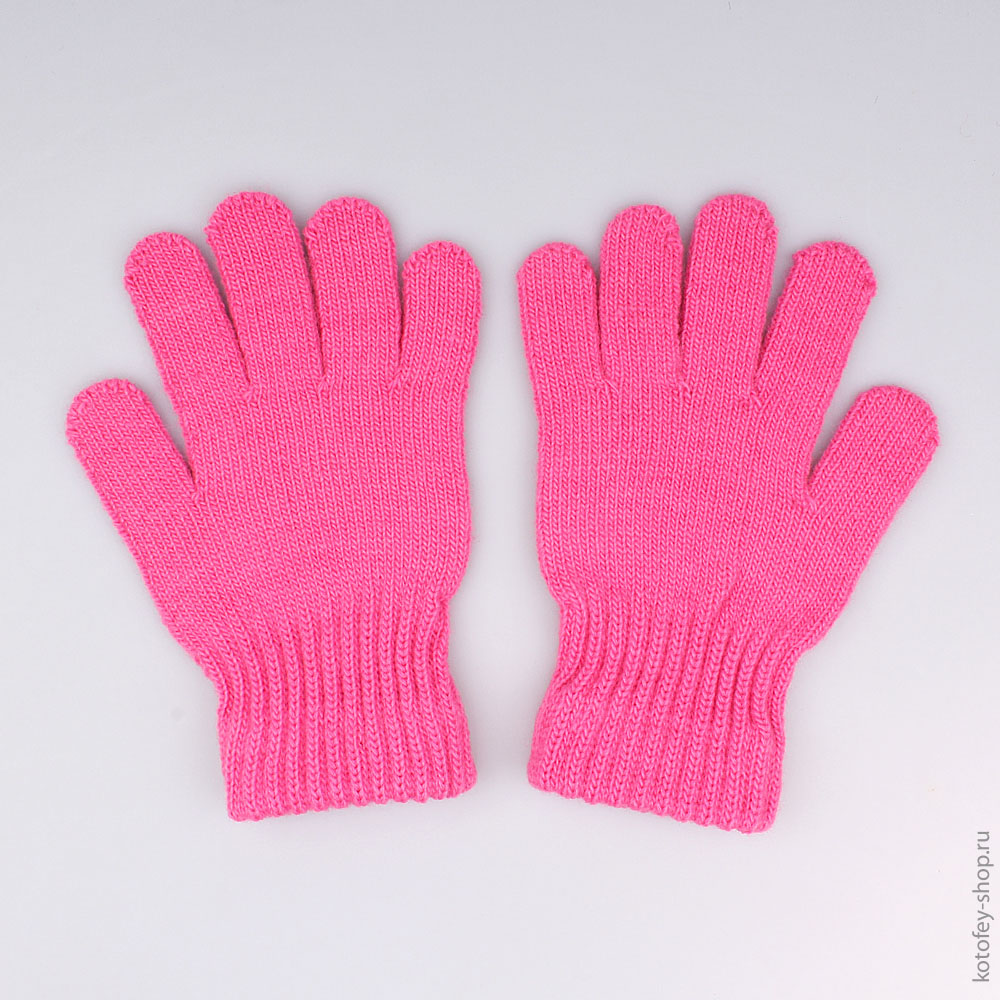 07822088-10 Перчатки однослойные розовые, все фото 2