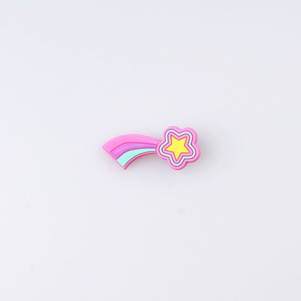 03014007-40 Украшение для обуви Розовая звезда, все фото 3