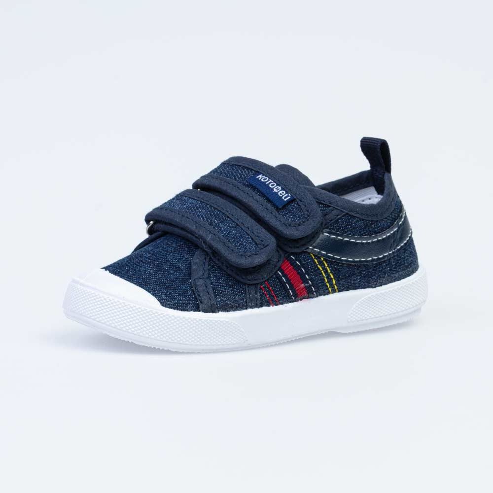 331190-12 Хлопковые кеды для мальчика Джинс, все фото 1