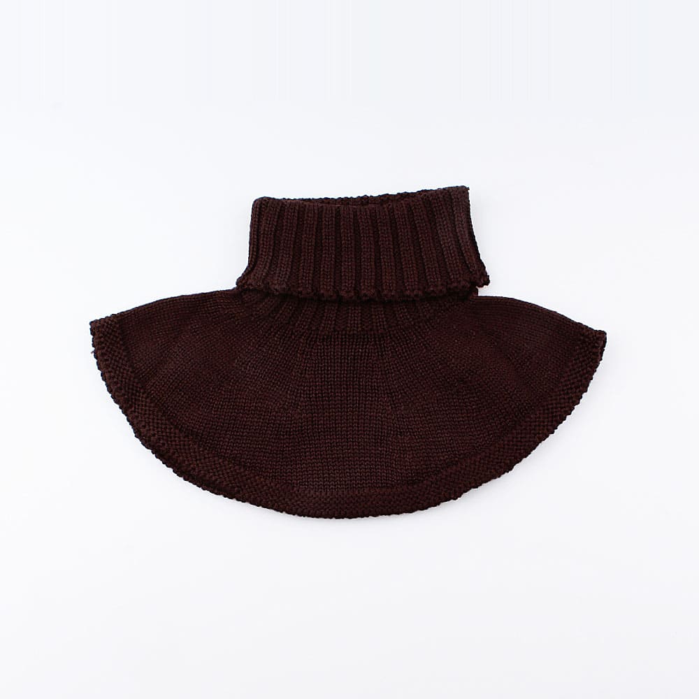 07012088-41 Манишка из 100% шерсти мериноса, шоколад, все фото 1