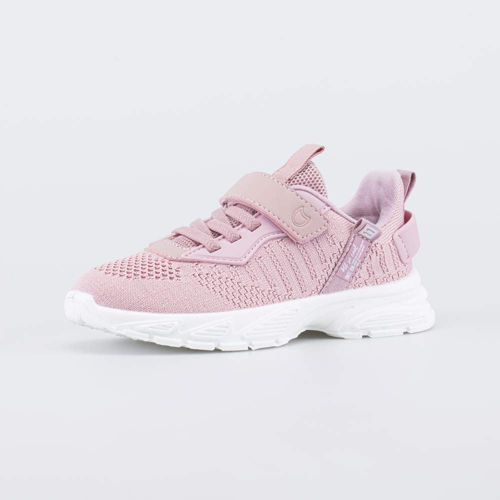 544229-13 Текстильные кроссовки для девочки Розовый рассвет, все фото 1