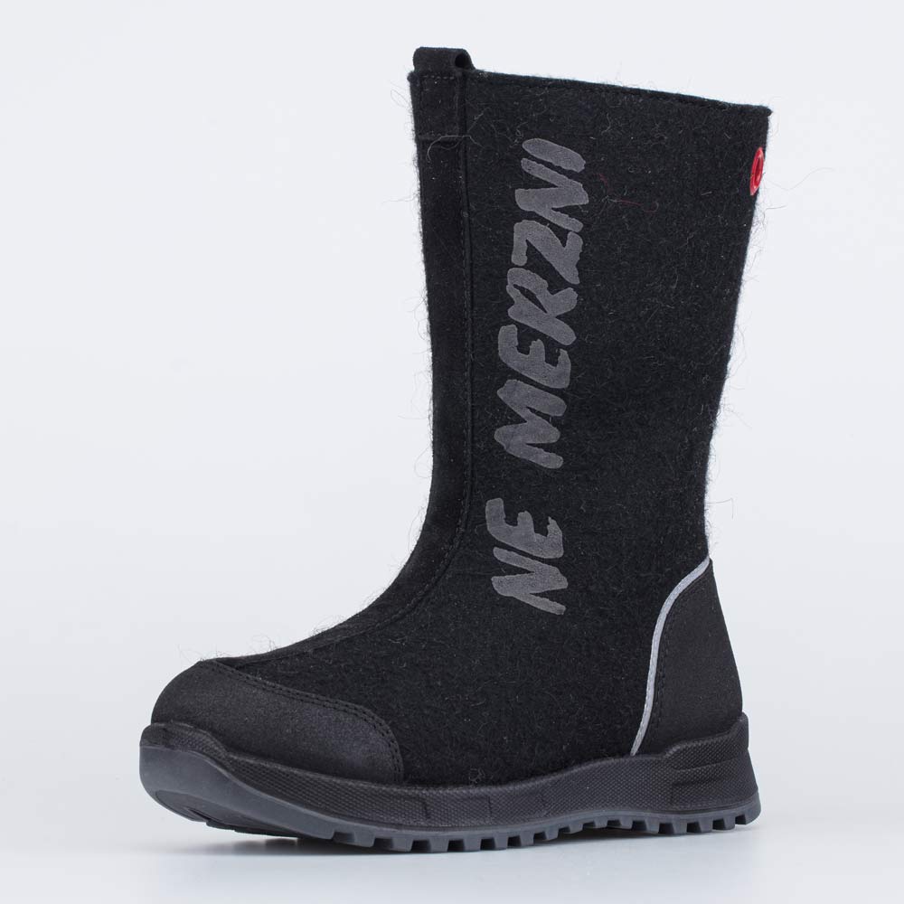 767055-41 Черные валенки с принтом, все фото 1