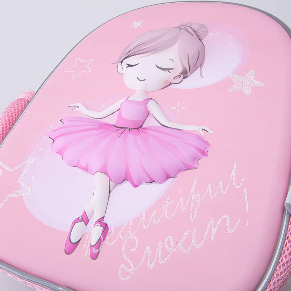 02810321-40 Рюкзак детский Балерина розовый-белый, все фото 5