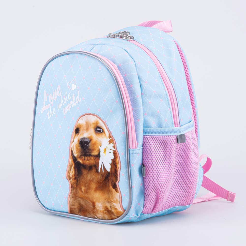 02810323-40 Рюкзак детский Мой щенок голубой-розовый, все фото 2
