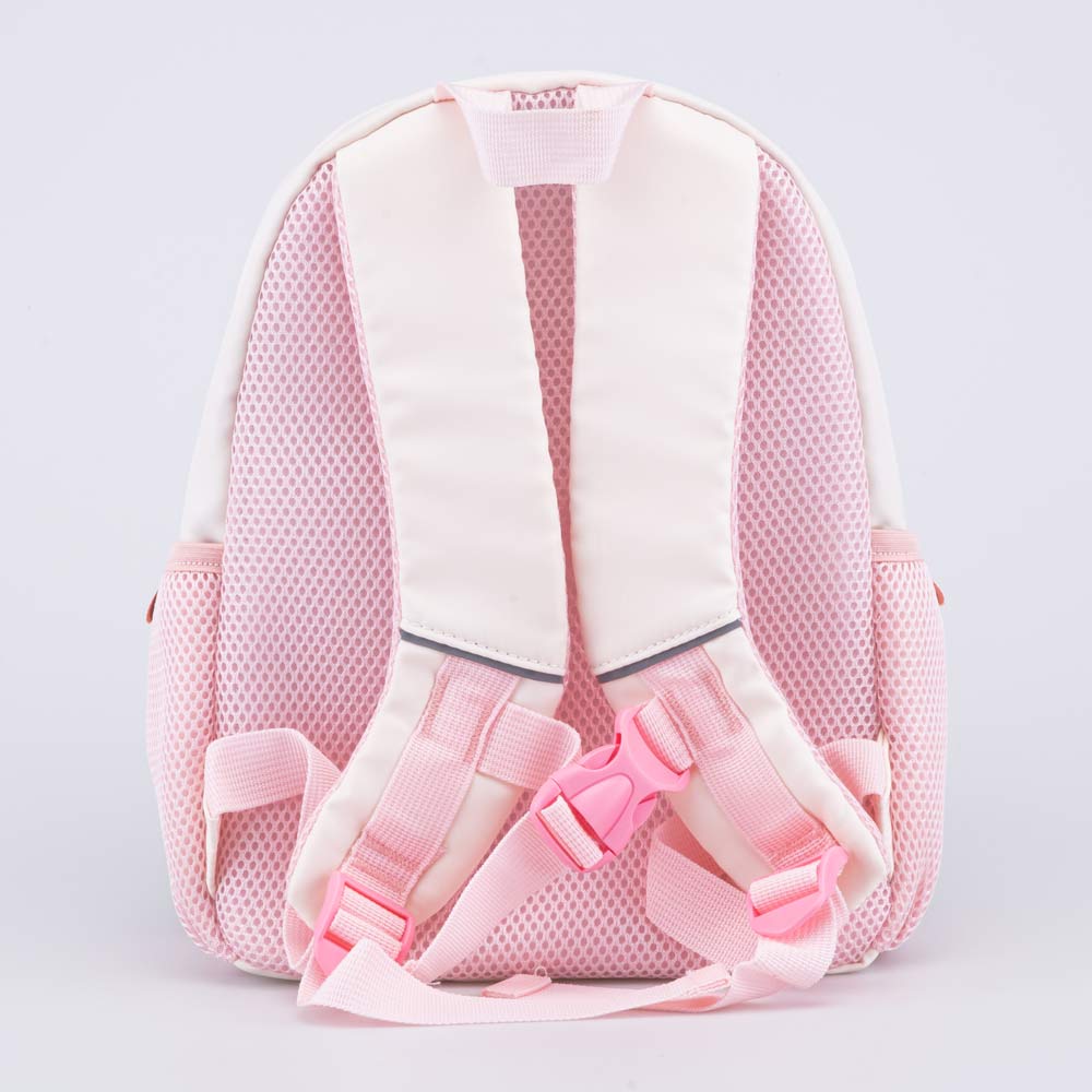 02810327-40 Рюкзак детский Котик в домике бежевый-розовый, все фото 3