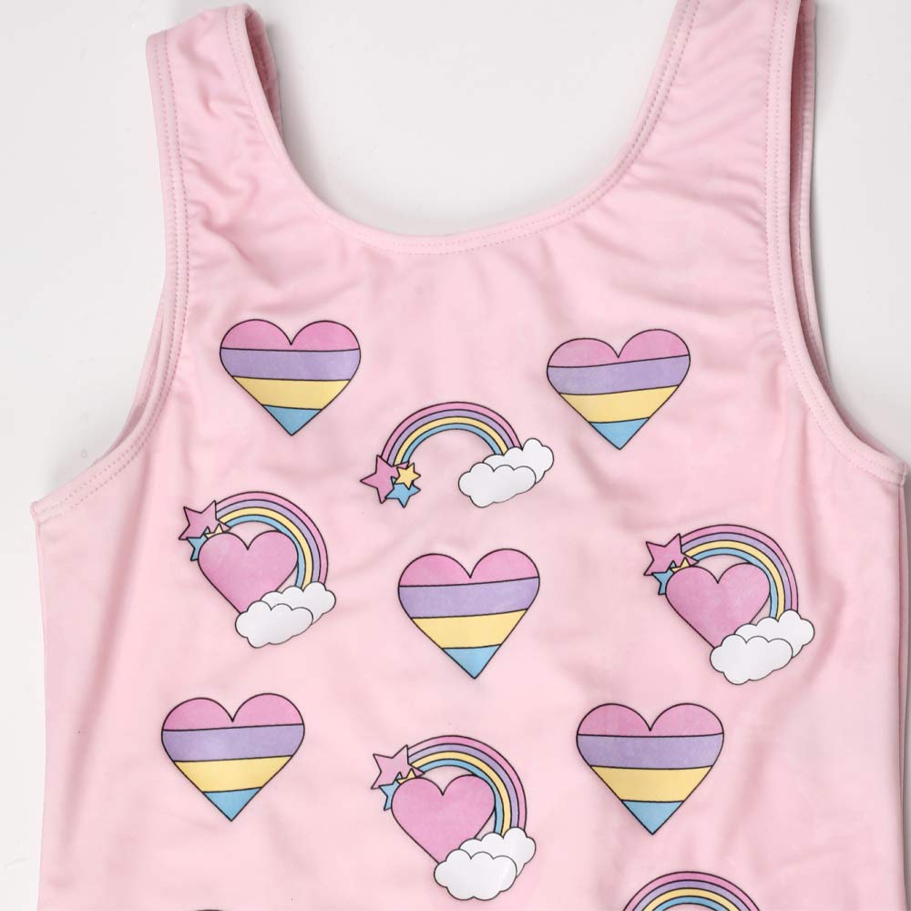 07852073-40 Купальник слитный для девочки Радуга, все фото 3