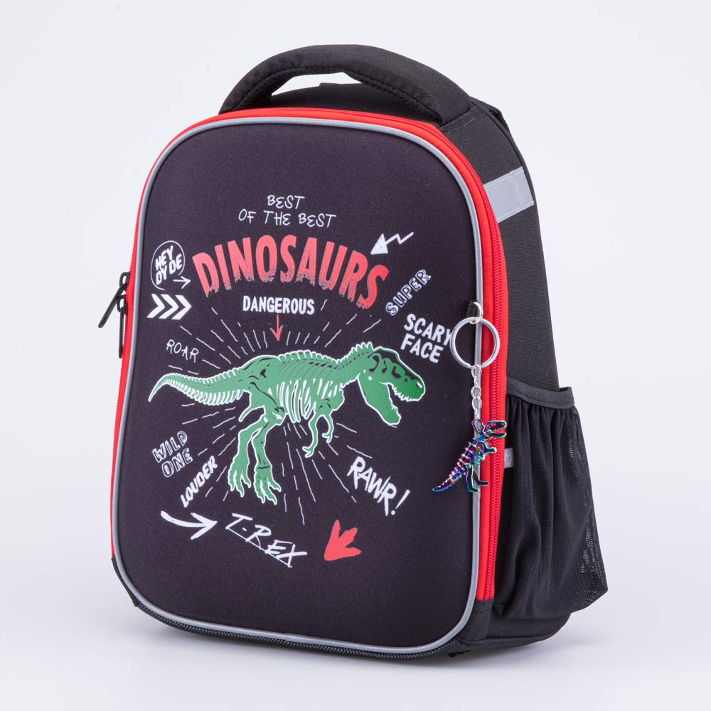 02704314-40 Каркасный рюкзак для школы Динозавры КК, все фото 2