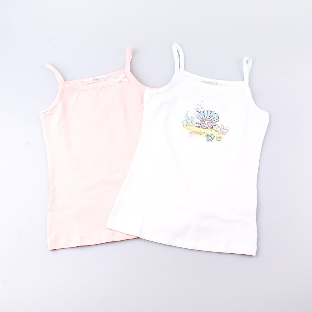 07854002-40 Комплект из 2-х маек, розовый, все фото 1