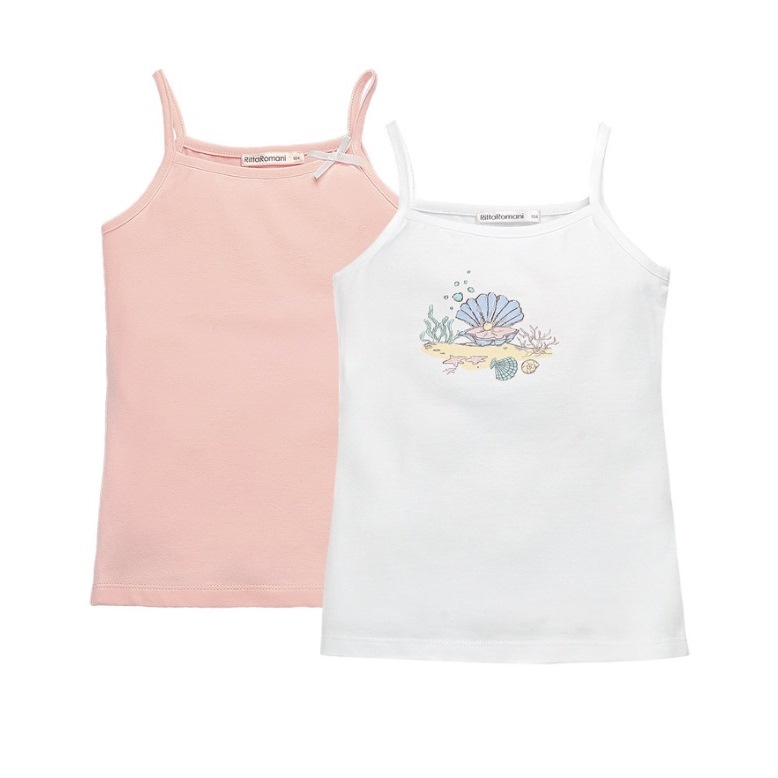 07854002-40 Комплект из 2-х маек, розовый, все фото 2