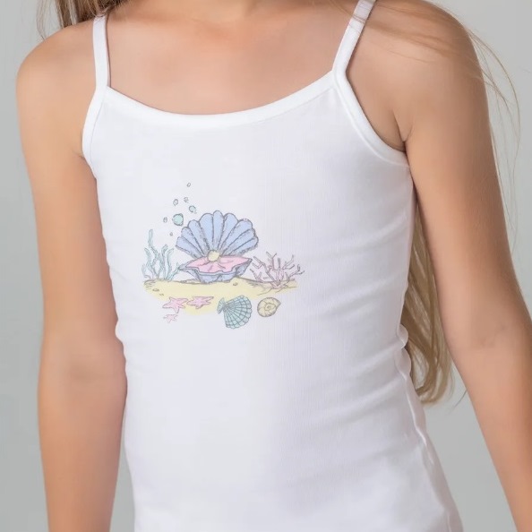 07854002-40 Комплект из 2-х маек, розовый, все фото 3