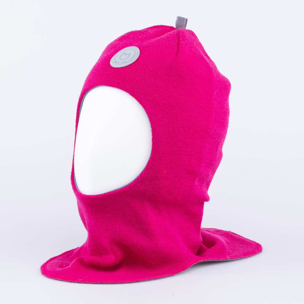 07811447-40 Зимняя шапка-шлем Малиновый, все фото 1