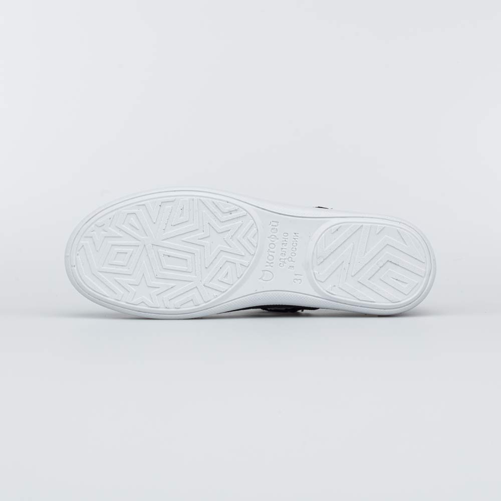 532234-21 Туфли-балетки для девочки черный велюр, все фото 3